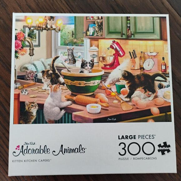 Large Pieces Kitten Puzzle - 300 pieces - Picture 1 of 3
